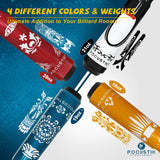 pool sticks set at 18oz 19oz 20oz 21oz