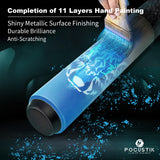 pool stick blue