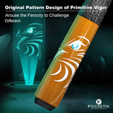 orange pool cue