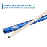 Canadian maple pool cue stick